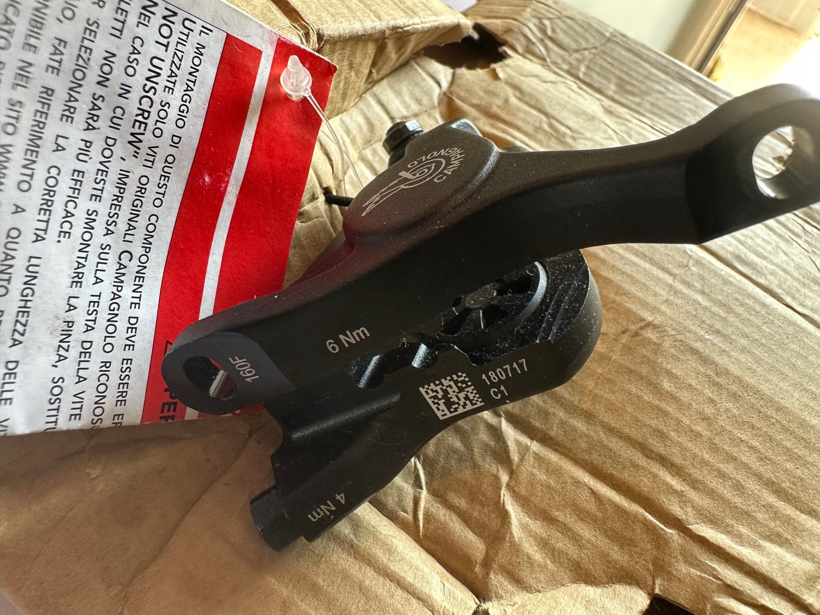 Campagnolo Remklauw - Nieuw in doos, Remmen, Nieuw, Ophalen of Verzenden, Aluminium