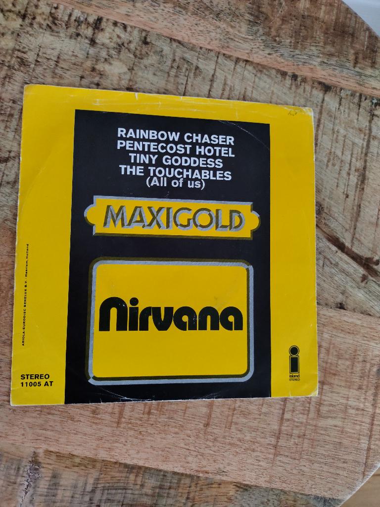 Nirvana EP Maxigold Rainbow chaser, Cd's en Dvd's, Vinyl Singles, Ophalen of Verzenden, Gebruikt, Rock en Metal