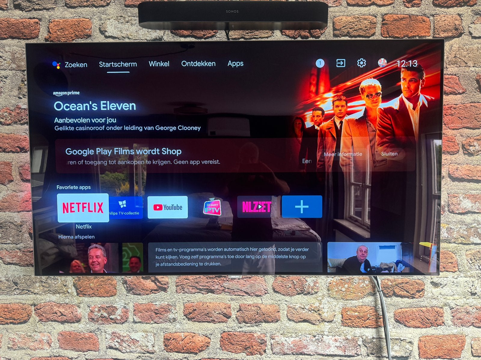 Philips 65OLED873/12 OLED 65 inch 4K Ambilight Smart TV, Ophalen, Philips, Zo goed als nieuw, 100 cm of meer