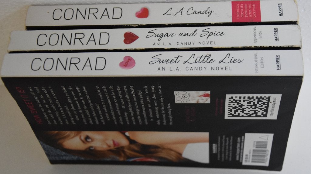 3x Conrad boek roman engels talig Candy Sugar Spice Lies, Ophalen of Verzenden, Zo goed als nieuw, Nederland