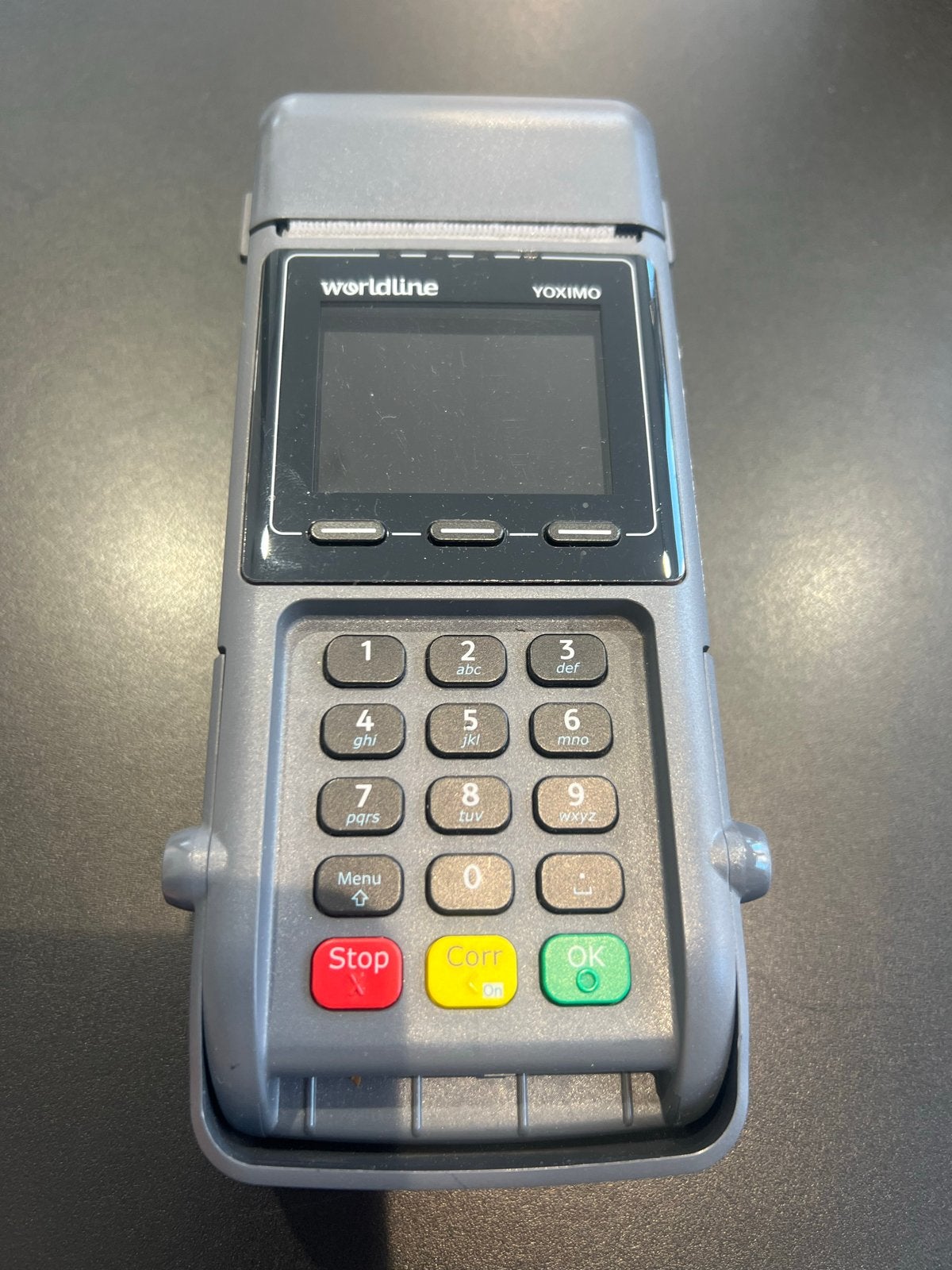 Worldline YOXIMO pinautomaat, Ophalen