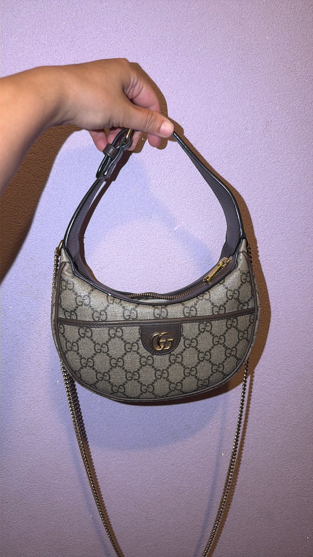 Gucci tas, Sieraden, Tassen en Uiterlijk, Tassen | Damestassen, Ophalen of Verzenden, Gebruikt, Bruin, Overige typen