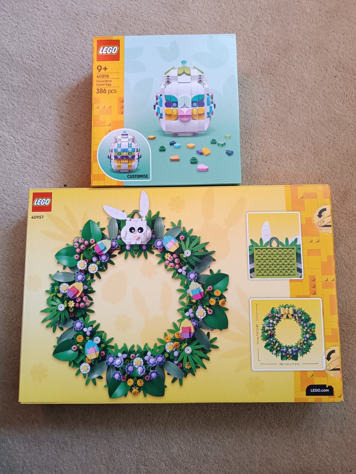 LEGO Paas krans & Paasei Decoratieset - Nieuw in doos Pasen, Ophalen of Verzenden, Nieuw