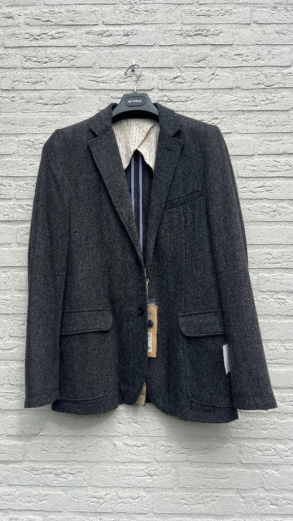 Nieuw: ARROW New York blazer heren | grijs visgraat | maat L, Maat 52/54 (L), Arrow, Nieuw, Ophalen of Verzenden