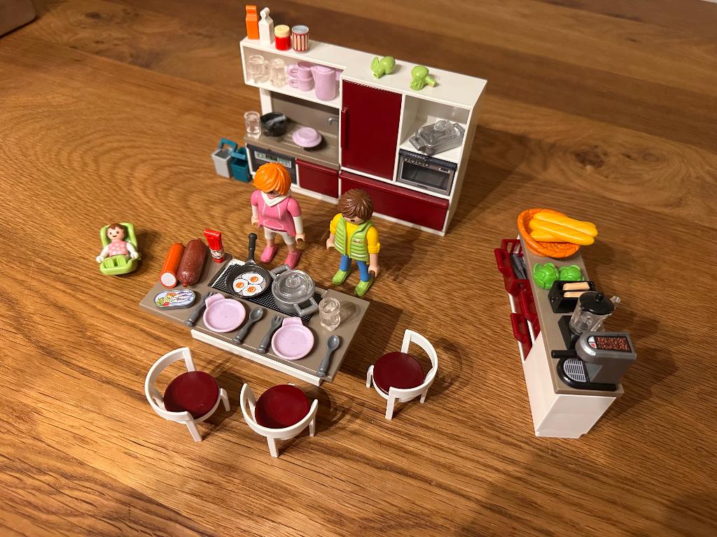 Playmobil Keuken 9269, Kinderen en Baby's, Speelgoed | Playmobil, Ophalen, Zo goed als nieuw, Complete set