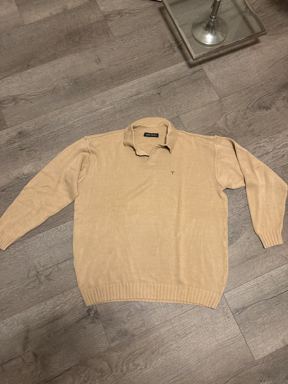 CARLO COLUCCI Trui - Maat 56, Ophalen of Verzenden, Gedragen, Maat 56/58 (XL), Beige