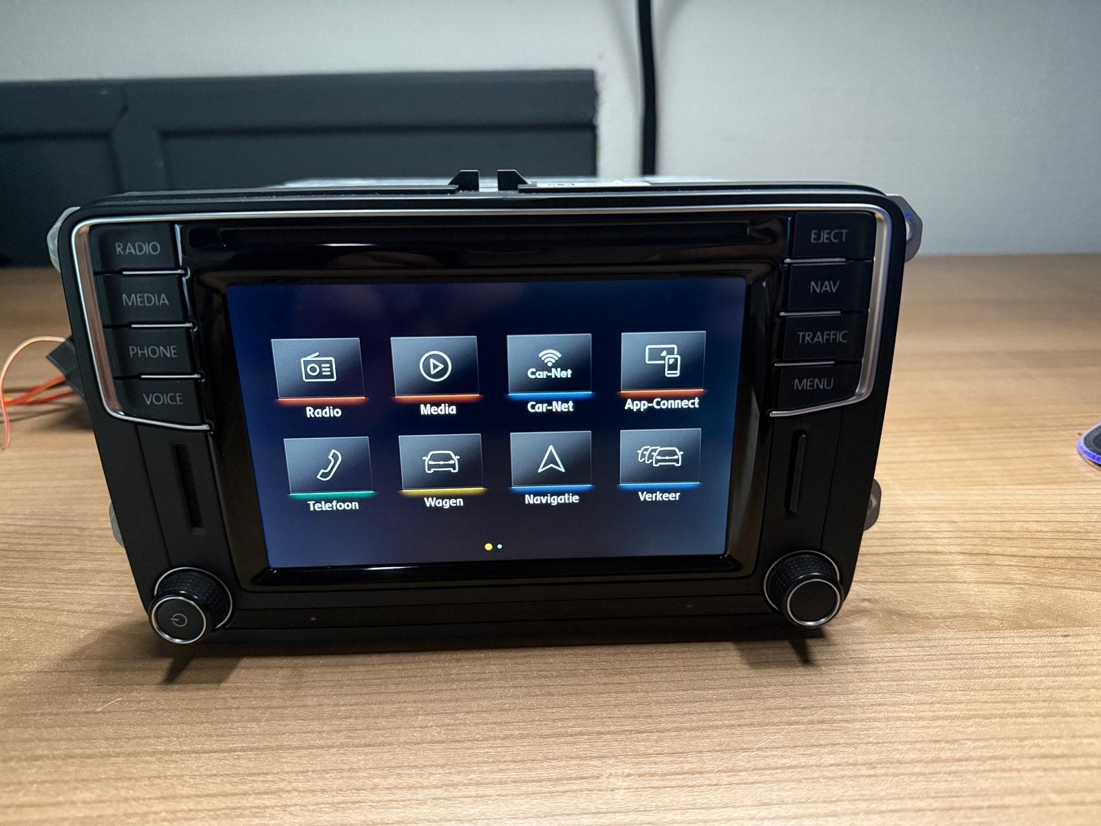 Originele Volkswagen Discover Media MIB2 PQ DAB+ Carplay, Auto diversen, Ophalen of Verzenden, Zo goed als nieuw