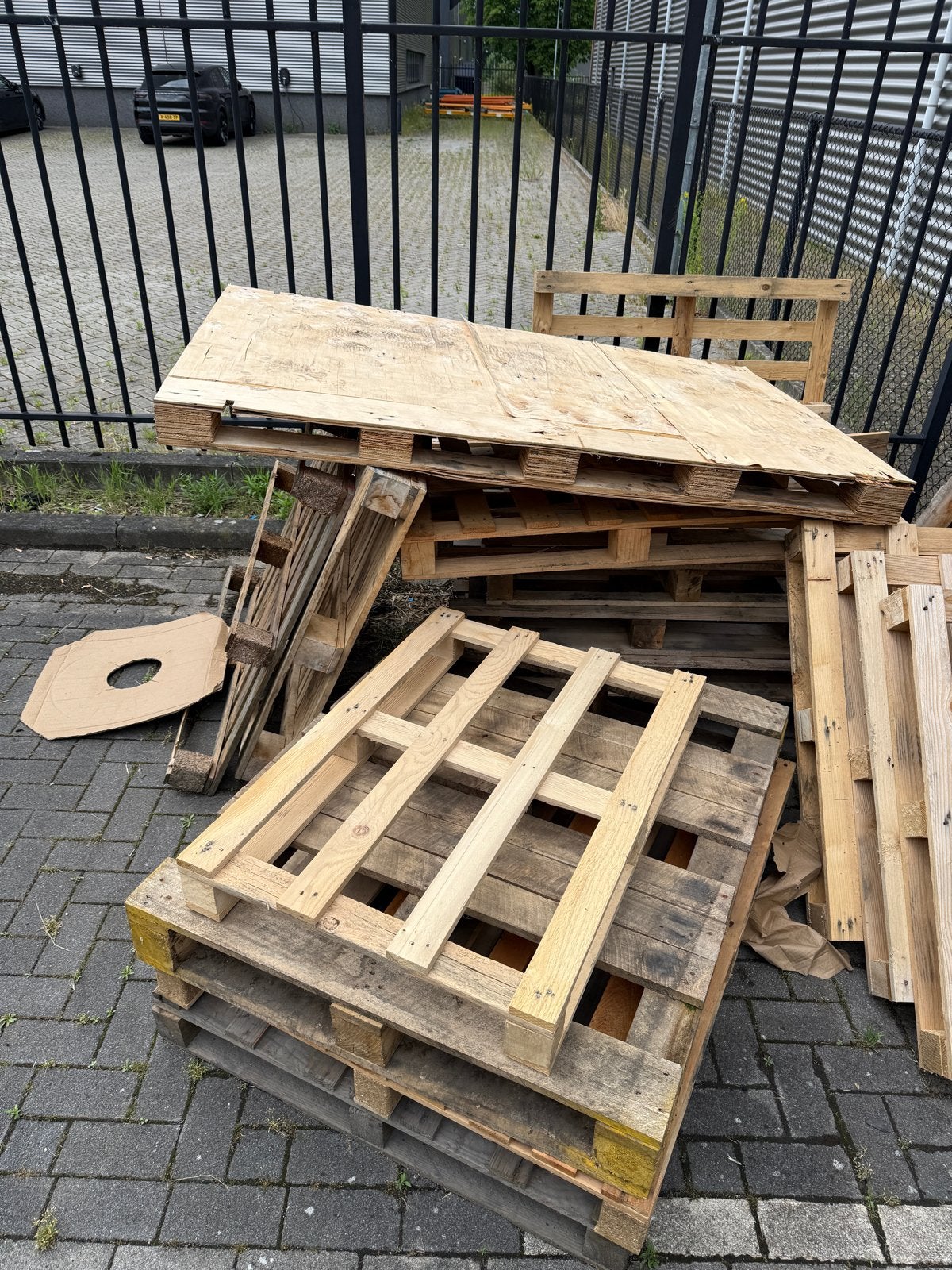 GRATIS gebruikte pallets, Ophalen, Gebruikt, 50 mm of meer, Pallet
