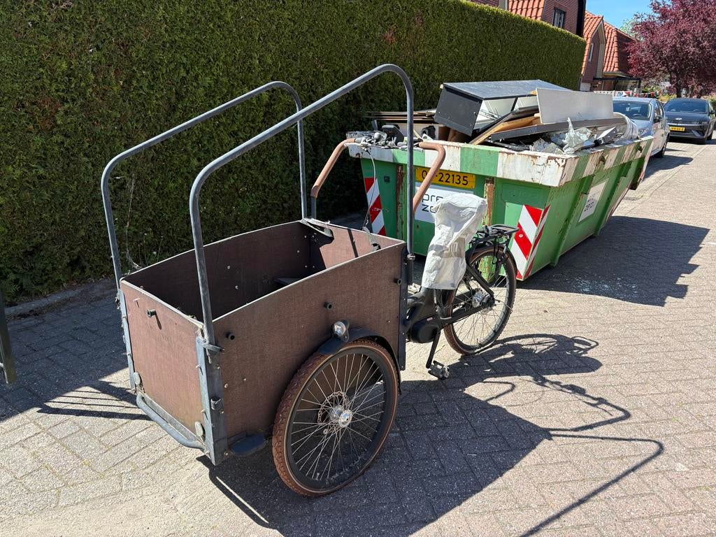 Vogue Bandit Elektrische Bakfiets Opknapper, Fietsen en Brommers, 4 kinderen of meer, Gebruikt, Elektrisch, Ophalen