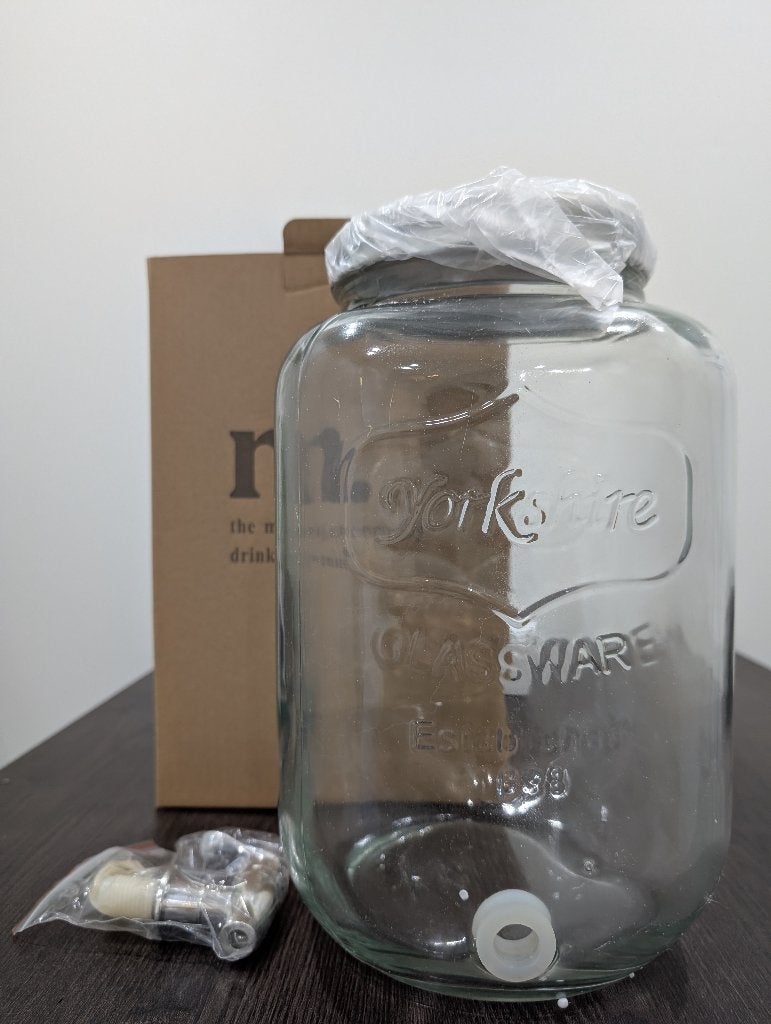 Mason Jar Dispenser, Ophalen of Verzenden, Nieuw, Glas, Overige merken