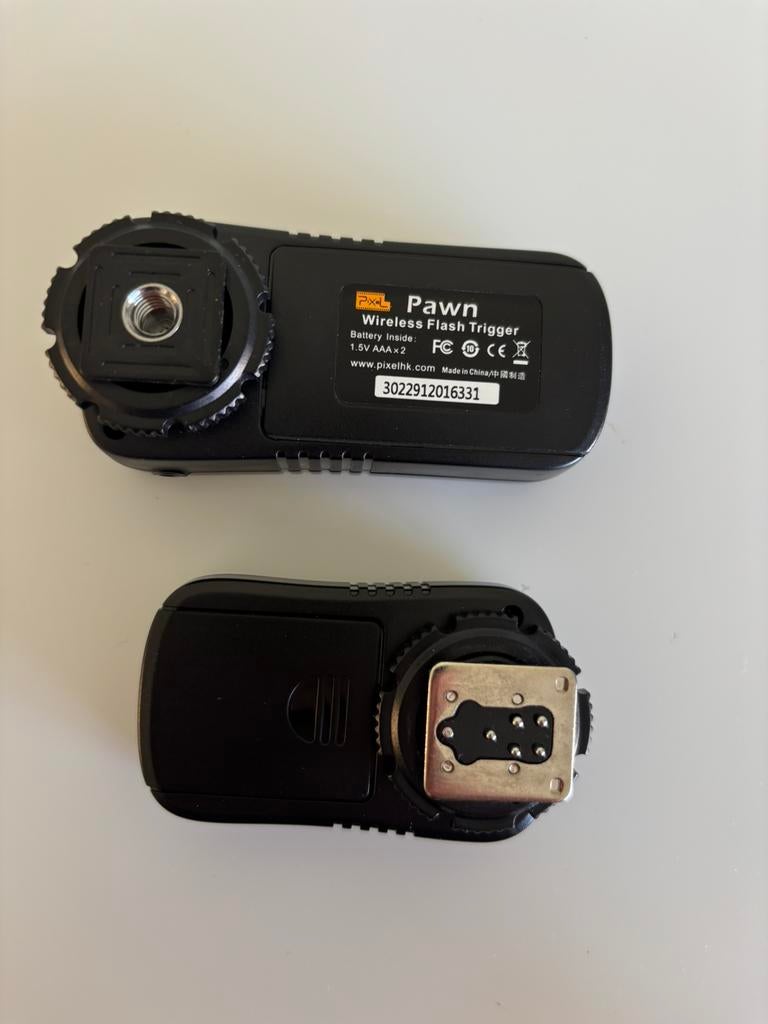 Pixel pawn flash trigger  + reciever, ontvanger, Ophalen of Verzenden, Zo goed als nieuw