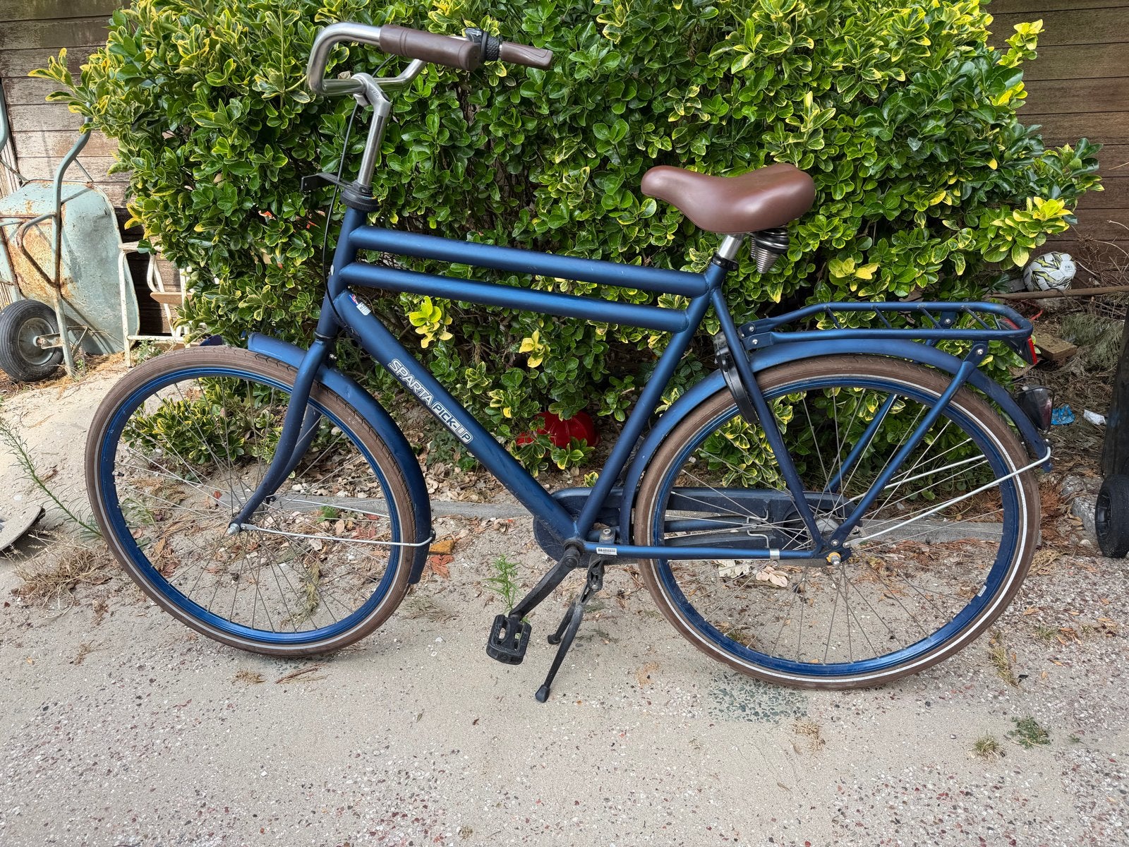 Sparta Pick-Up fiets - Blauw, Fietsen en Brommers, Fietsen | Heren | Herenfietsen, Ophalen, Terugtraprem, Sparta, Gebruikt