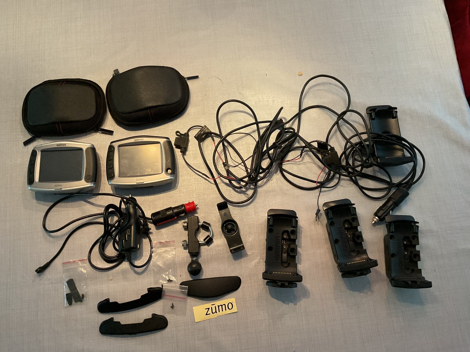 Niet gratis, wel goedkoop, heel veel Garmin Zumo 550, Verzenden, Gebruikt