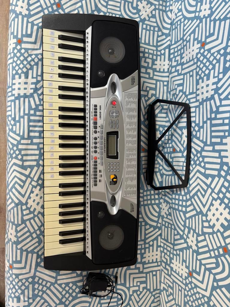 MK-2061 Keyboard met standaard en adapter, Met standaard, Ophalen, Overige merken, 61 toetsen