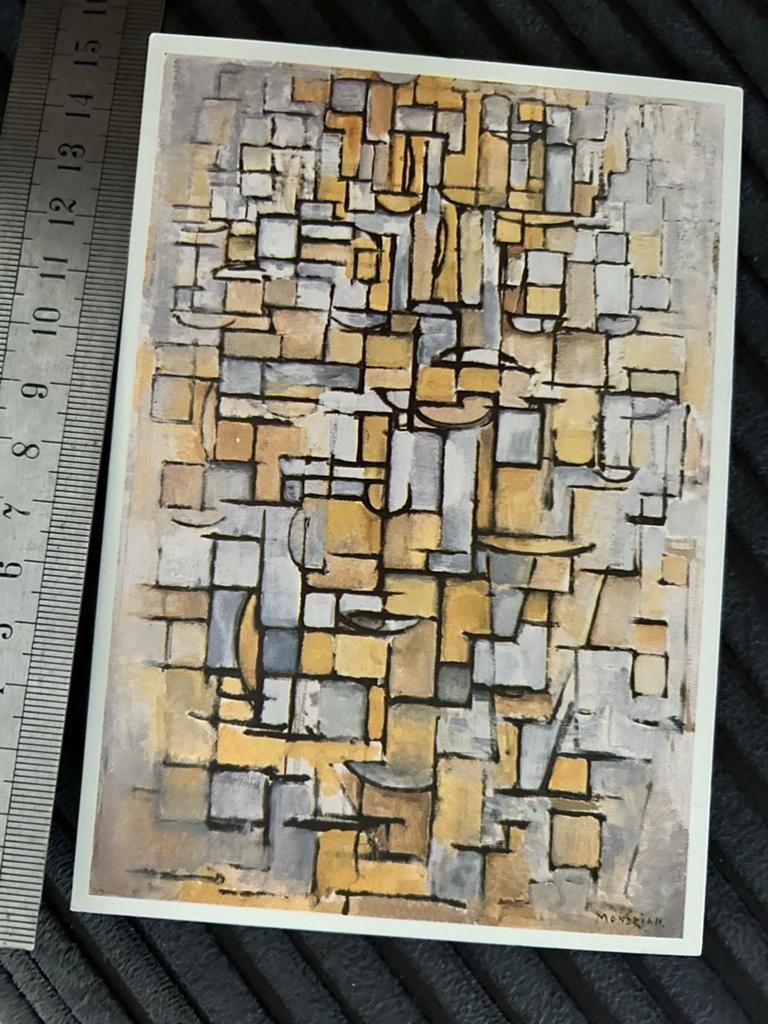 84. Kunstkaart Pieter c.Mondriaan, Ophalen of Verzenden, 1980 tot heden