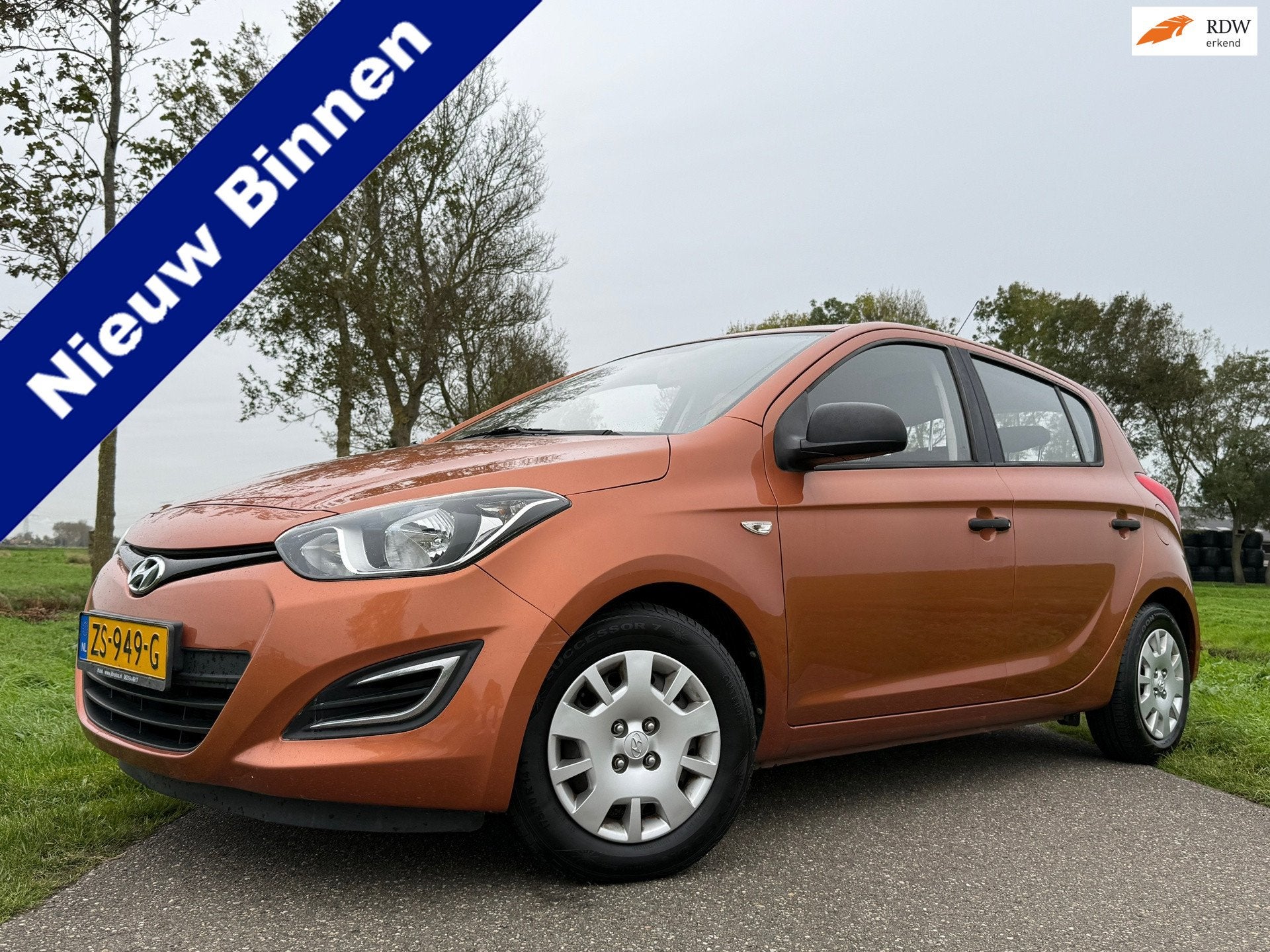 Hyundai I20 1.2i i-Drive LPG G3 | Airco | 1e Eigenaar | Trek, Auto's, Euro 5, Gebruikt, Bedrijf, Handgeschakeld