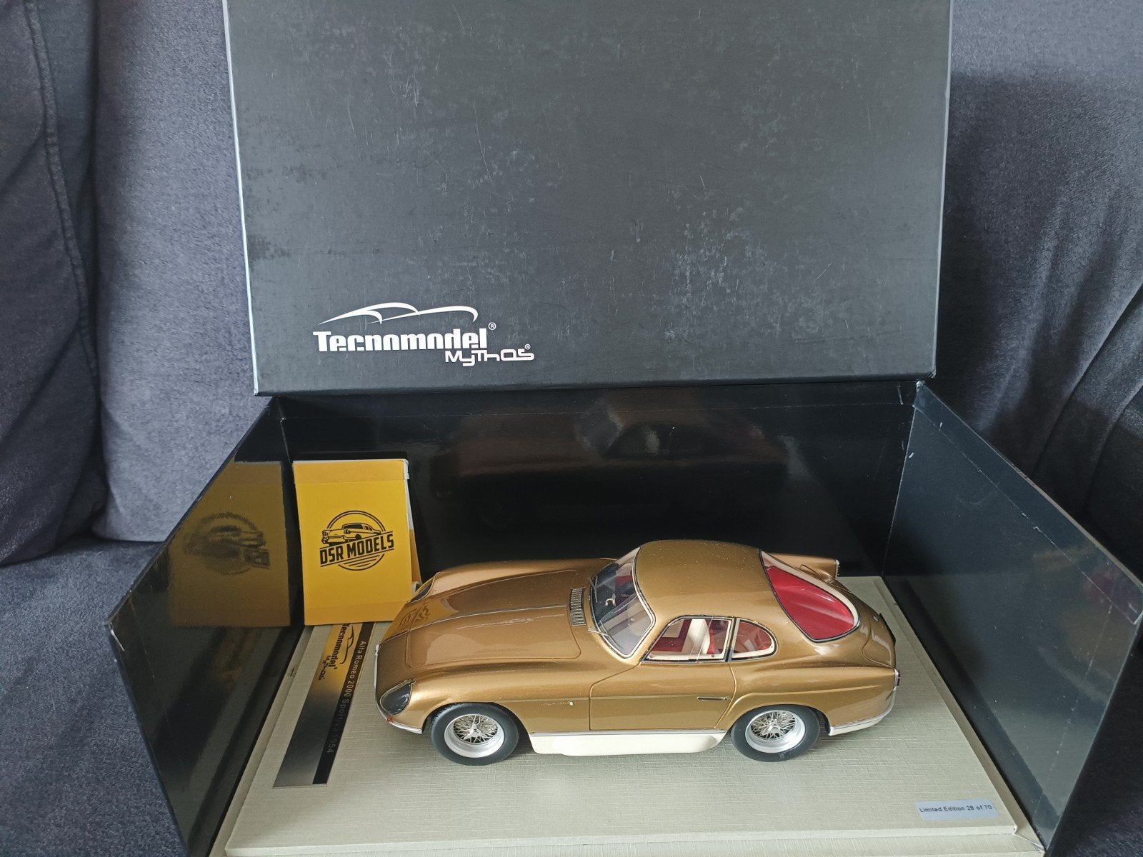 Alfa Romeo 2000 Sportiva 1:18 Tecnomodels, Overige merken, S, Auto, R
