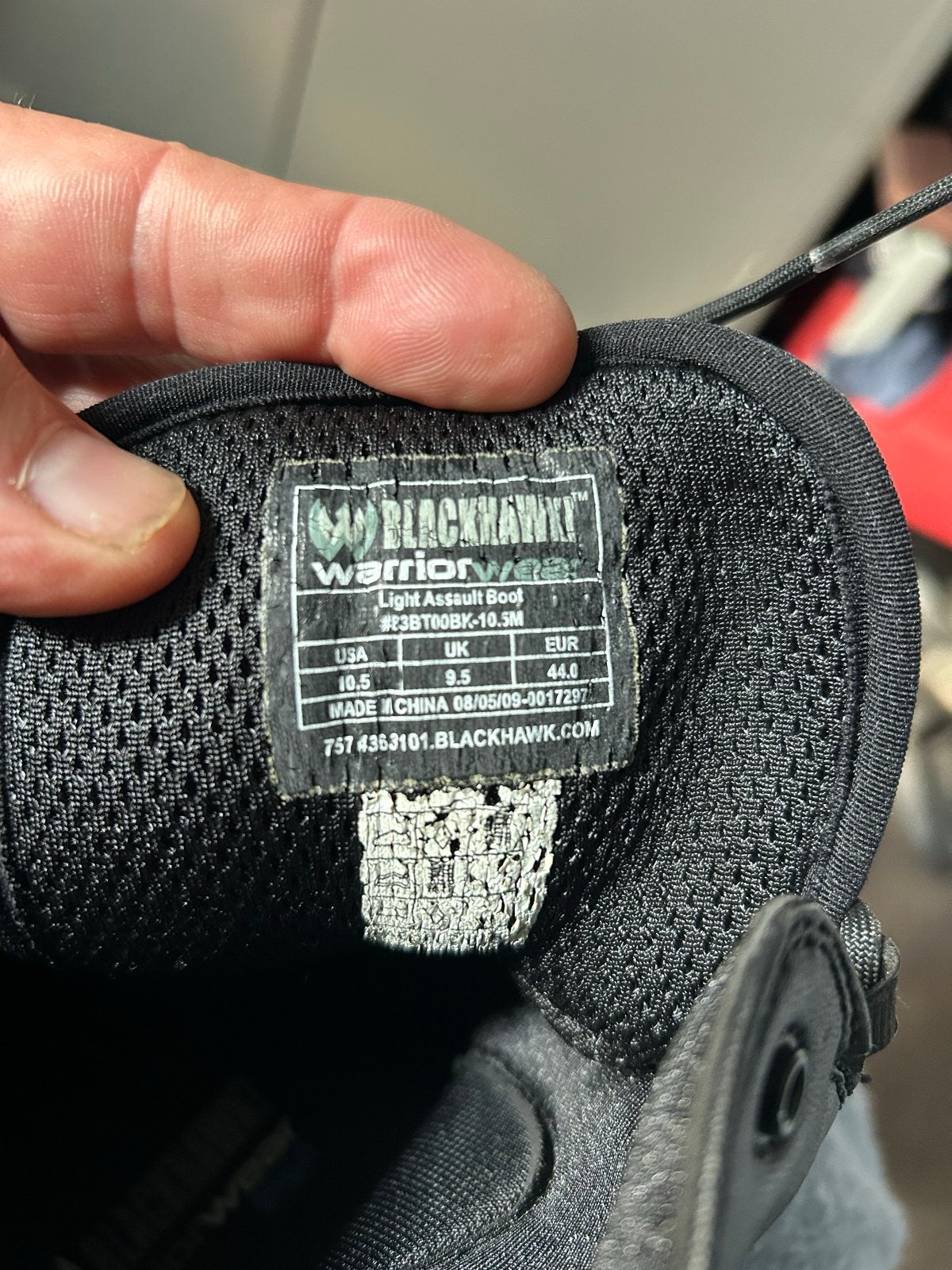 Blackhawk Warrior Wear Light Assault Boots Maat 44, Zwart, Boots, Nieuw, Ophalen of Verzenden