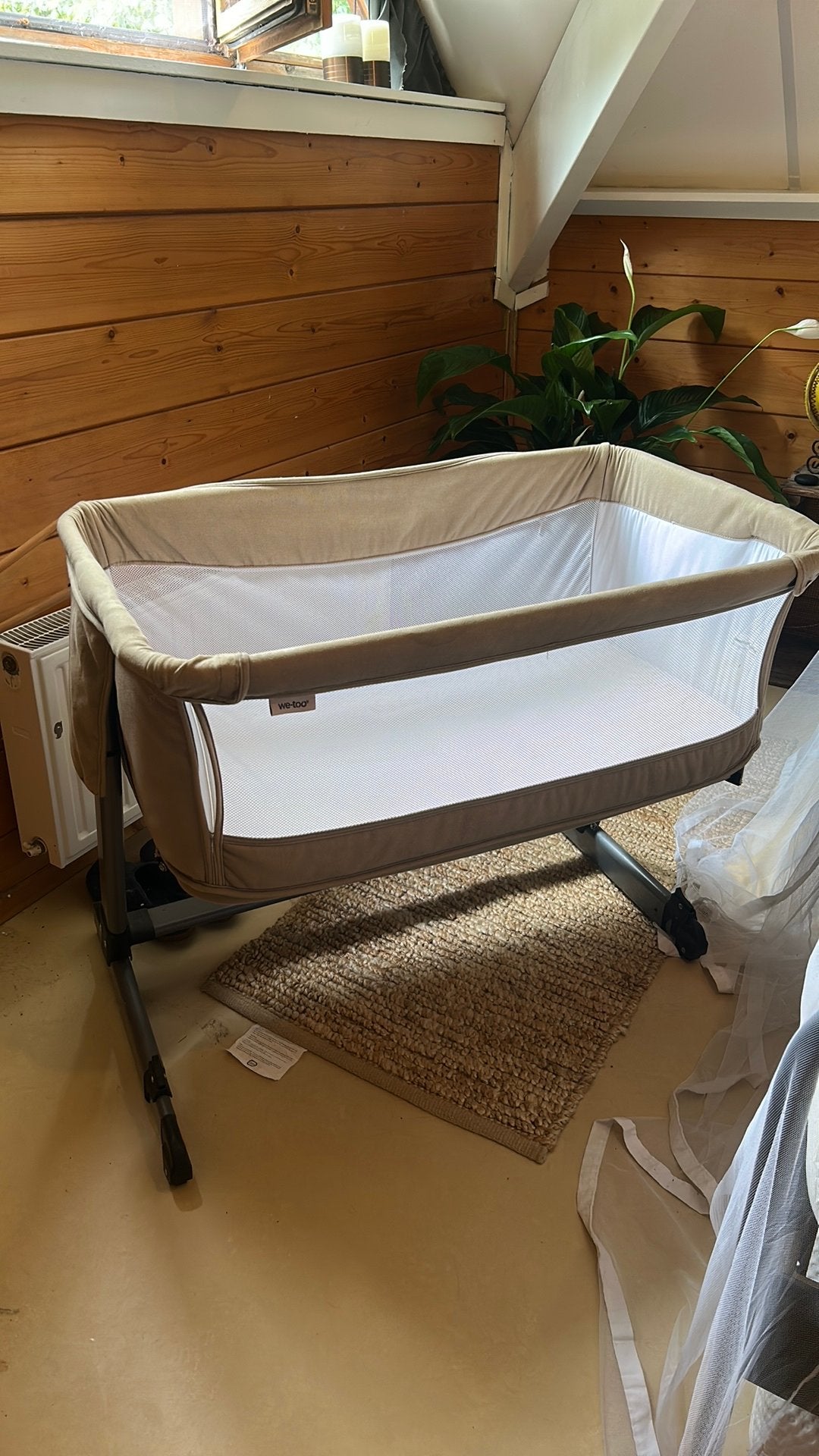 Cosleeper we too taupe, Ophalen, Gebruikt, Wieg