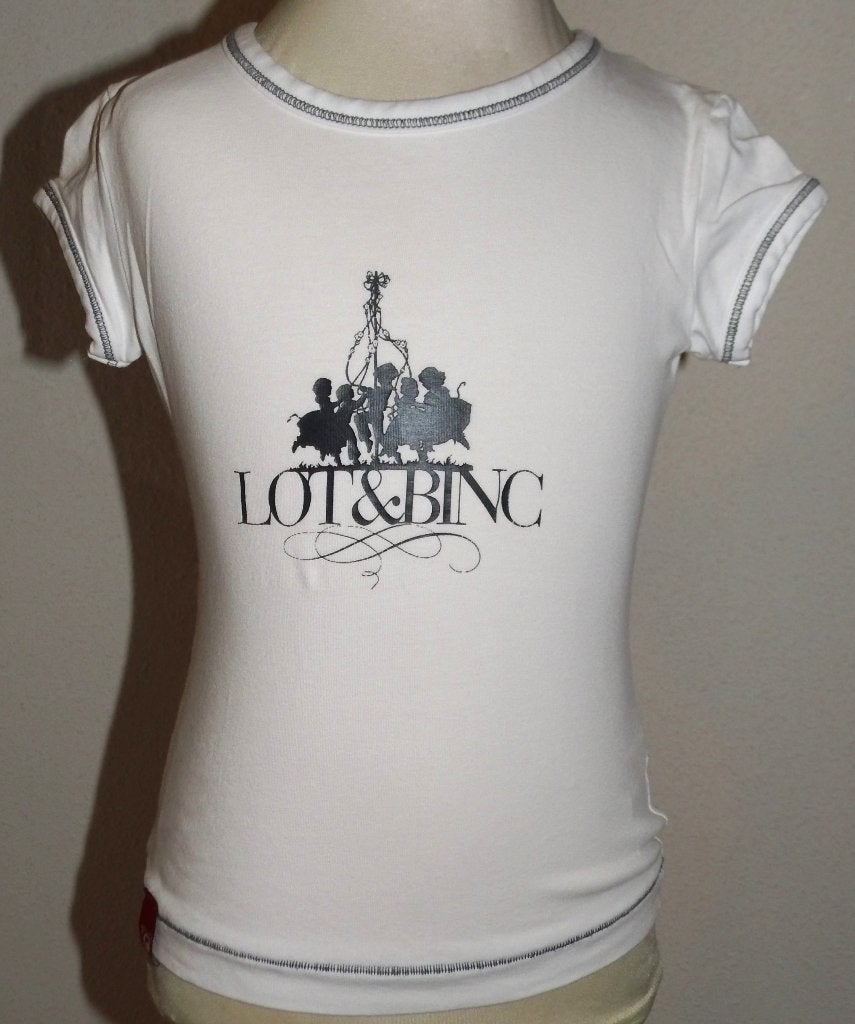 mooi Lot & Binc shirt maat 128, Kinderen en Baby's, Kinderkleding | Maat 128, Meisje, Lot & Binc, Ophalen of Verzenden, Zo goed als nieuw