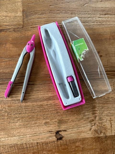 Roze passer, Ophalen of Verzenden, Zo goed als nieuw