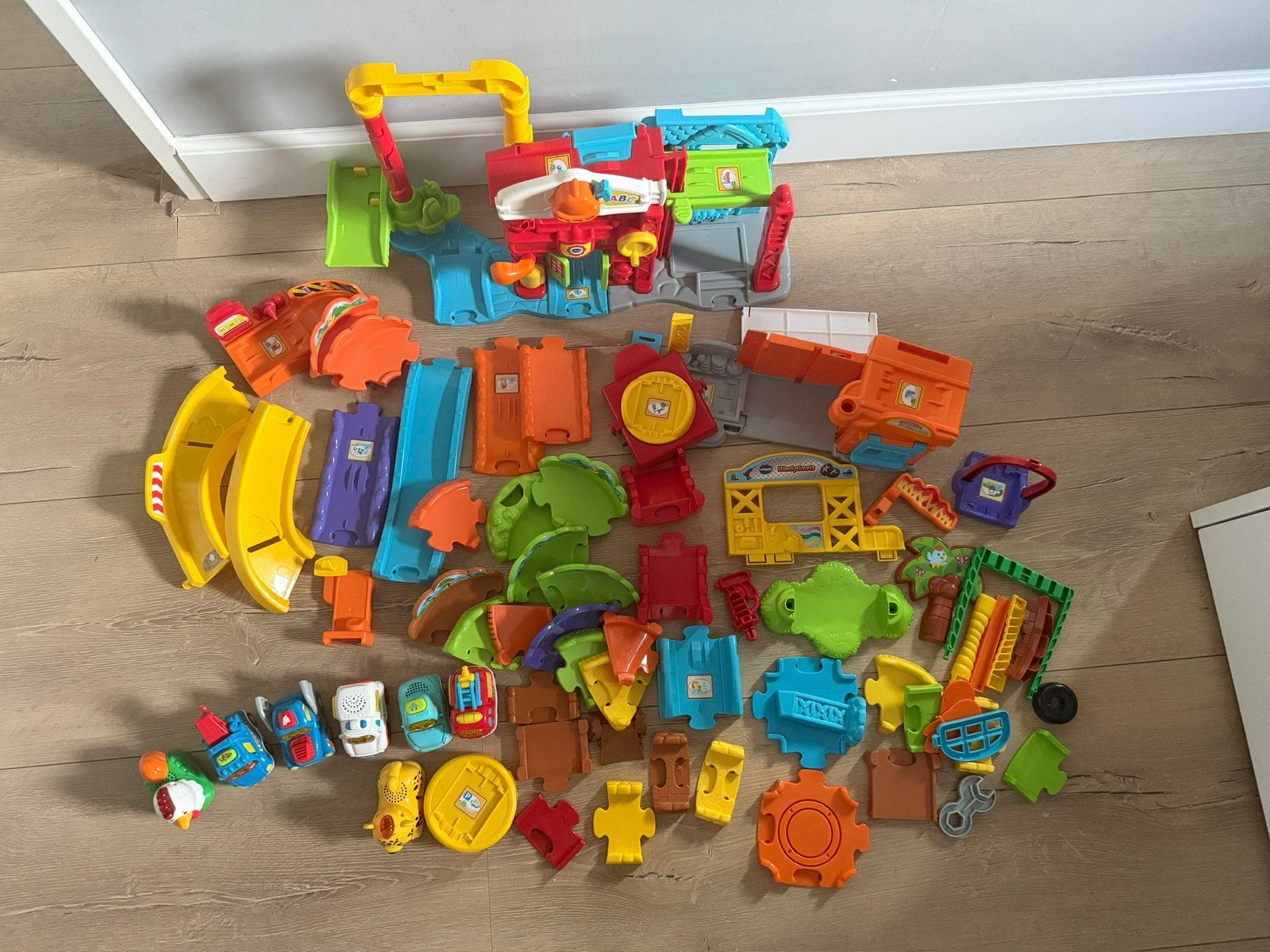 • Vtech Zoefzoef baan / onderdelen / toet toet auto •, Ophalen of Verzenden, Zo goed als nieuw