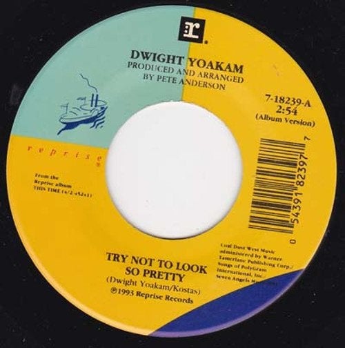 Dwight Yoakam - Try Not To Look So Pretty 7", Ophalen of Verzenden, Zo goed als nieuw, 7 inch, Country en Western