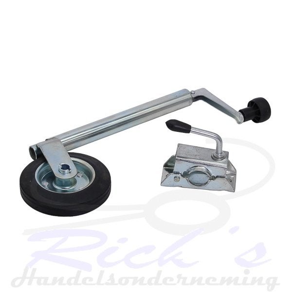 Neuswiel, steunwiel met klem metalen velg
