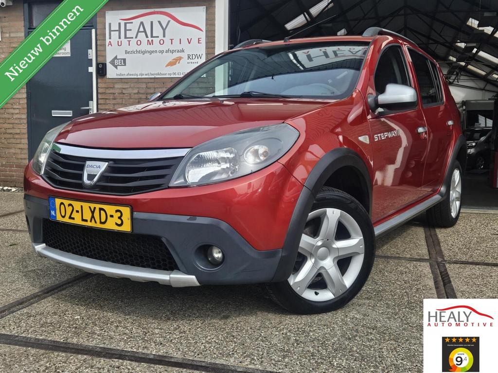 Dacia Sandero 1.6 Stepway|Airco|136dkm|Nap|2de eig|, Auto's, Voorwielaandrijving, 4 cilinders, Metallic lak, 1070 kg