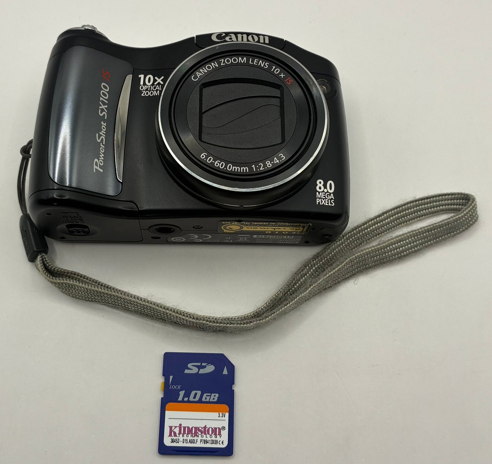 Canon PowerShot SX100 IS - compact camera, Audio, Tv en Foto, Ophalen of Verzenden, Zo goed als nieuw, Canon, 8 keer of meer
