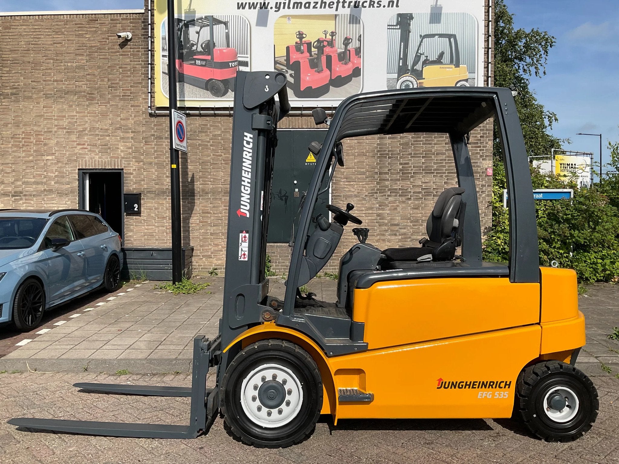 Jungheinrich EFG535 3500KG 5.50METER HEFTRUCK, 3000 tot 4000 kg, Jungheinrich, Heftruck, Marconistraat 2
3133KL  Vlaardingen, NL