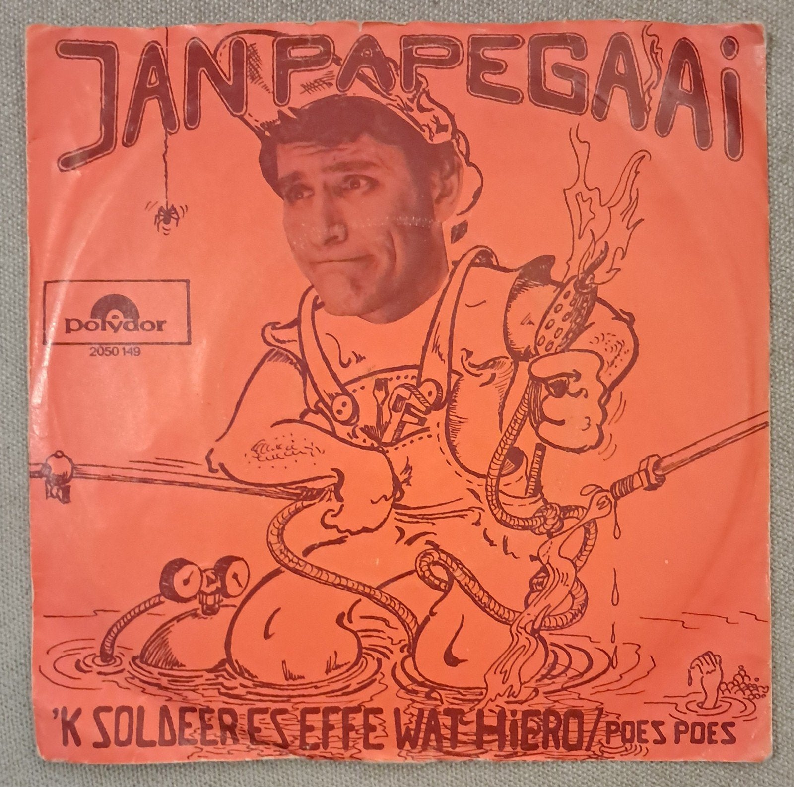 Jan papegaai  piraten/schlager singel, Ophalen of Verzenden