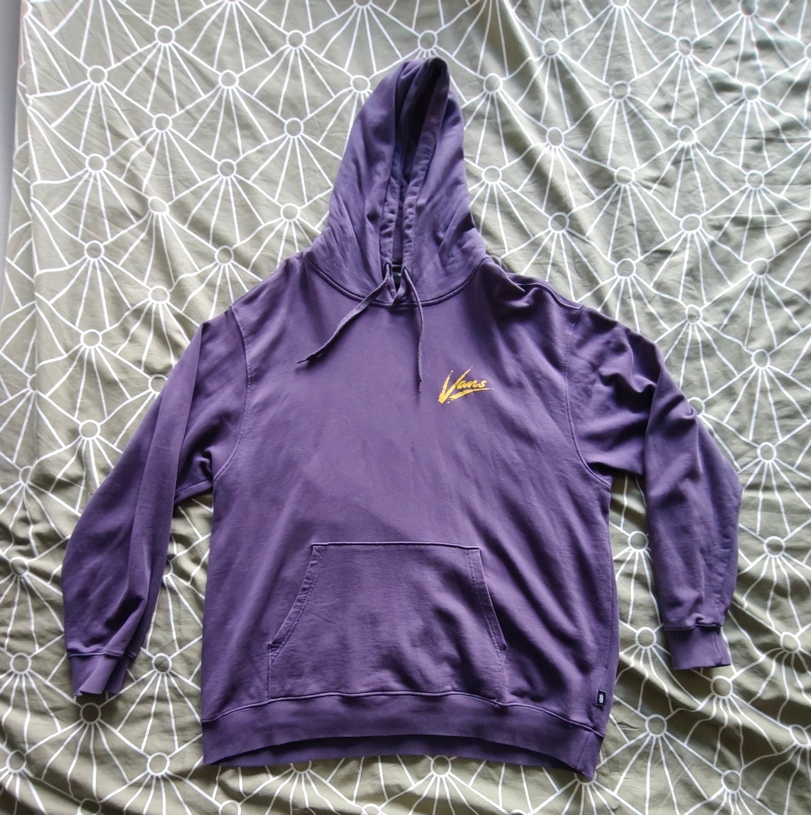 Vans - Dettoti Hooded Sweatshirt - XL, Paars, Maat 56/58 (XL), Ophalen of Verzenden, Vans