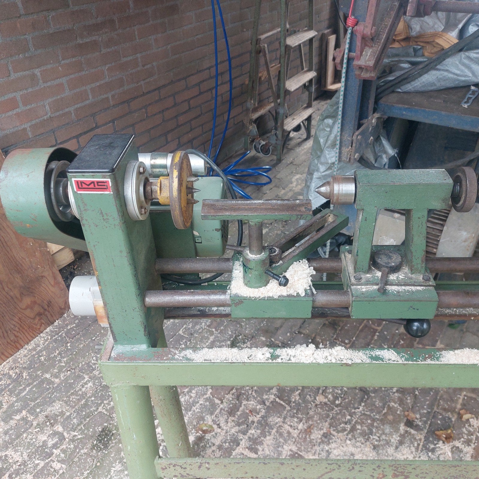 houtdraaibank 220v, Ophalen, Gebruikt, Houtdraaibank, 500 tot 1000 mm