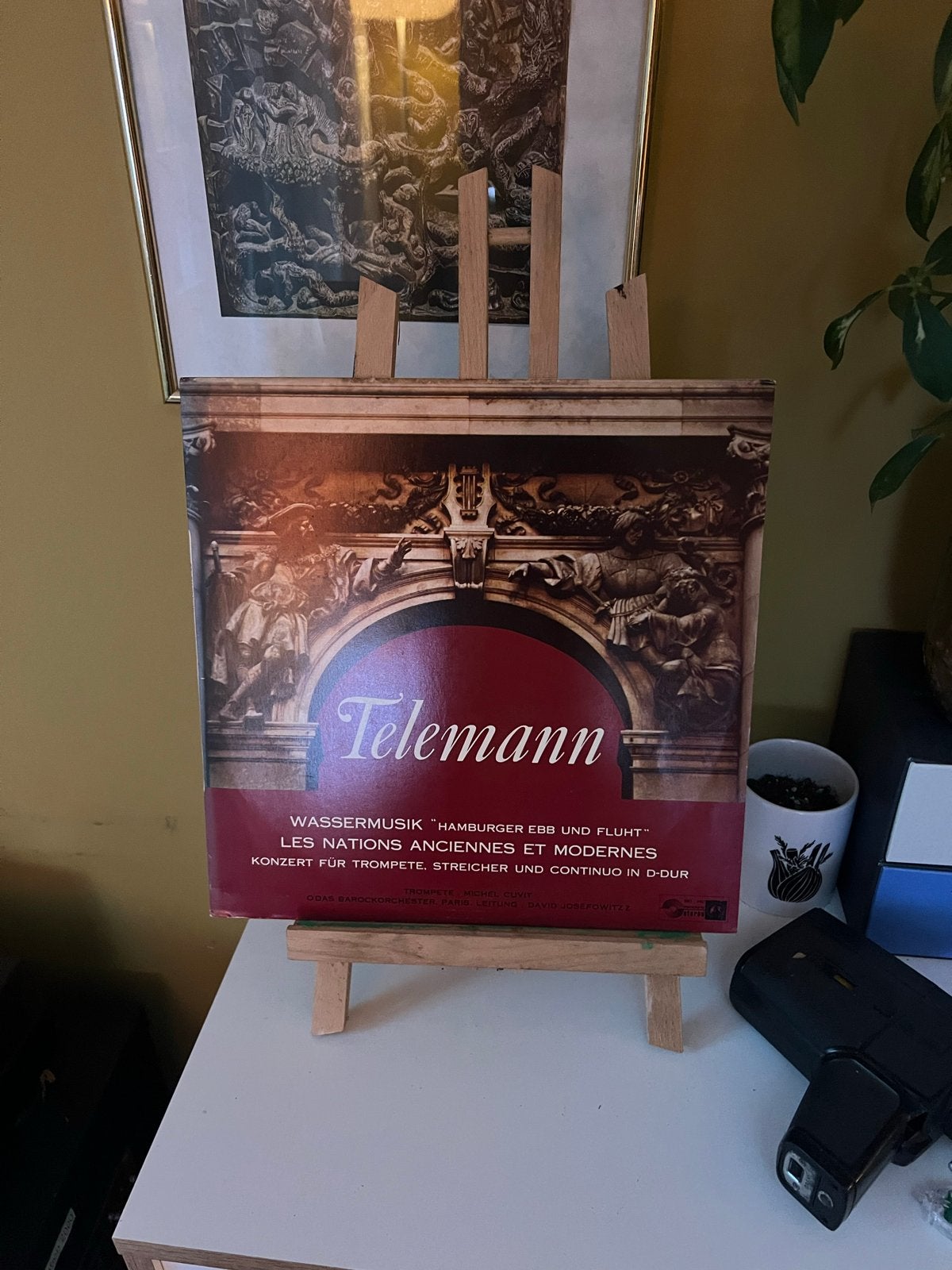 Telemann - Wassermusik "Hamburger Ebb und Fluht" LP, Ophalen of Verzenden, Gebruikt