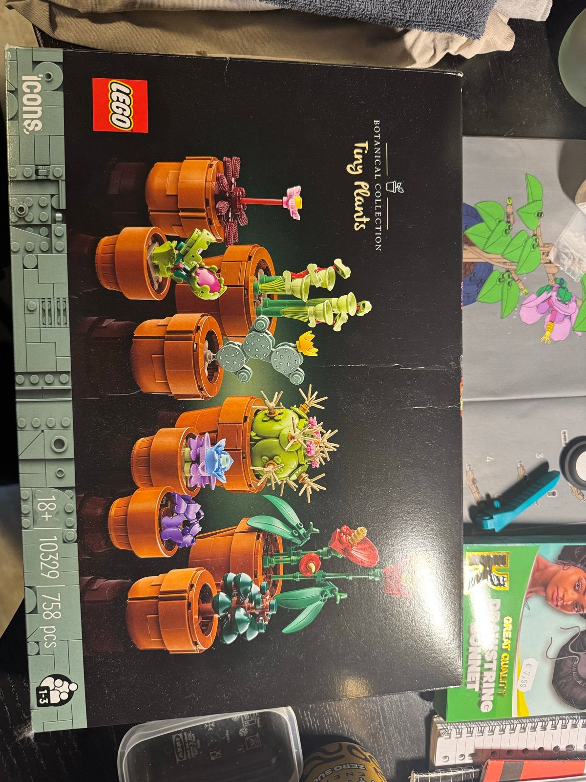 Lego Icons Botanische Collectie - Kleine Planten (10329), Ophalen of Verzenden, Zo goed als nieuw, Overige merken