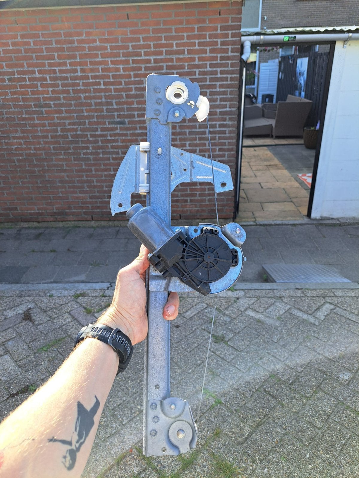Raammechanisme rechtsvoor – Peugeot 107 / Citroën C1 / Aygo, Ophalen of Verzenden, Gebruikt