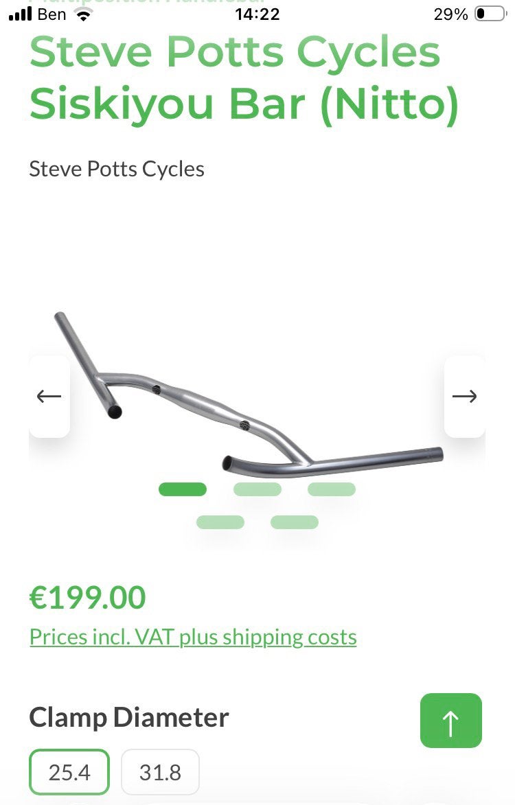 Steve potts stuur, Verzenden, Stuur