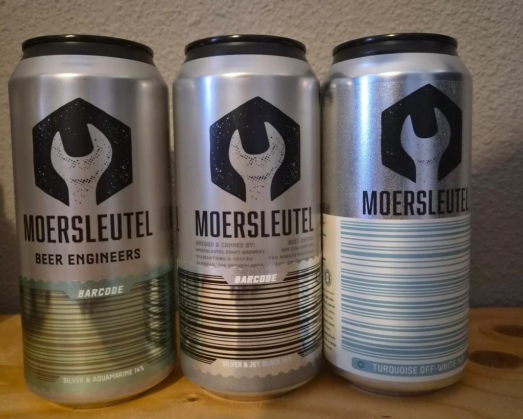 Moersleutel Barcode Bieren, Verzamelen, Ophalen of Verzenden, Gebruikt, Flesje(s), Overige merken