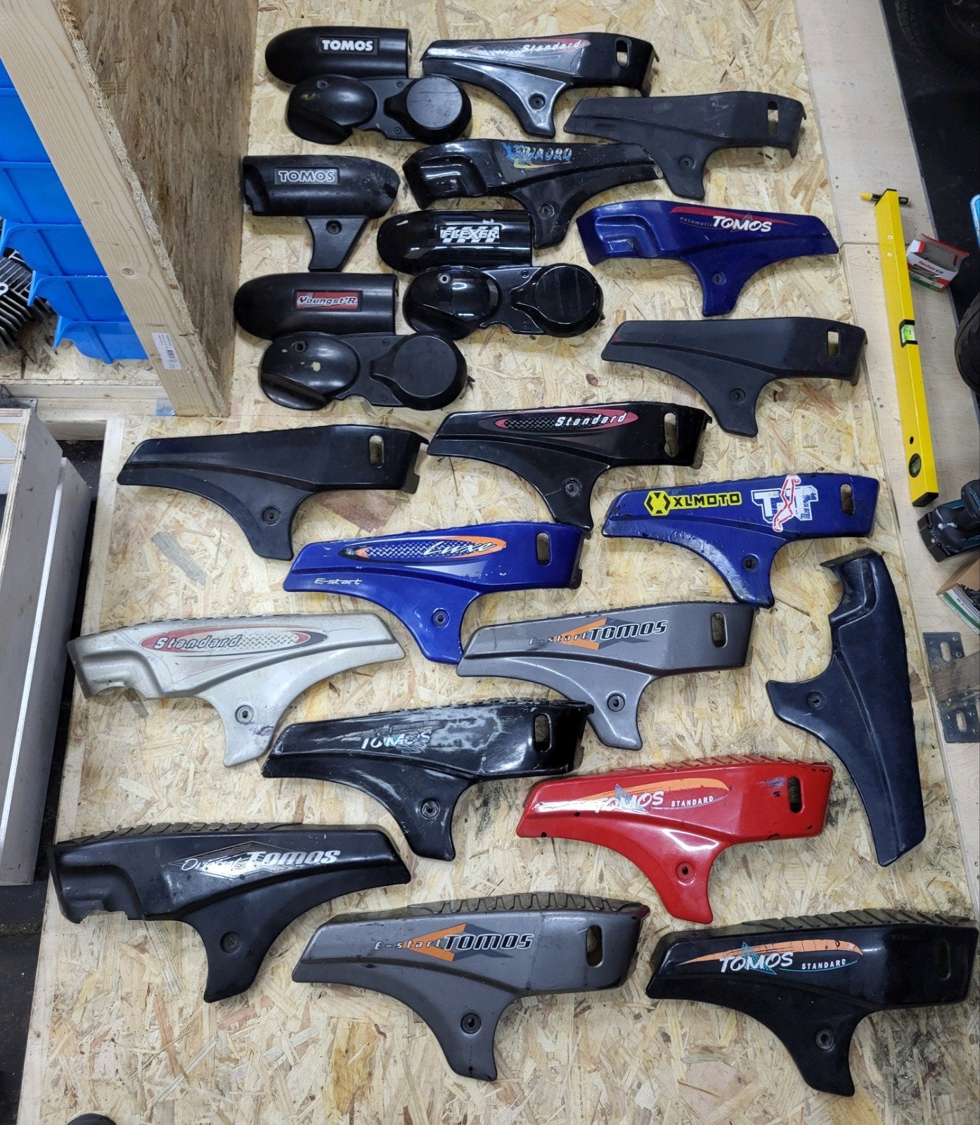 21x Tomos zijkap, Ophalen of Verzenden, Tomos, Tomos, Tomos