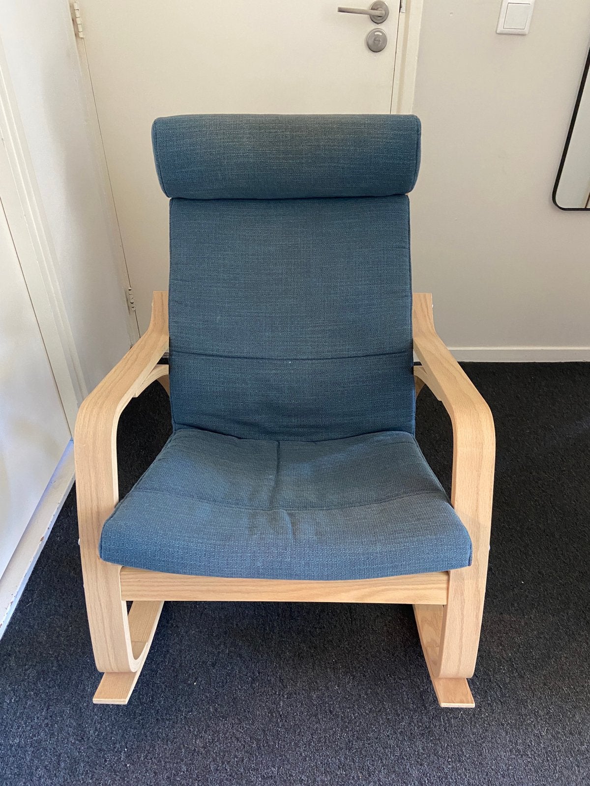 IKEA POÄNG schommelstoel, Ophalen, Hout, Gebruikt, 75 tot 100 cm