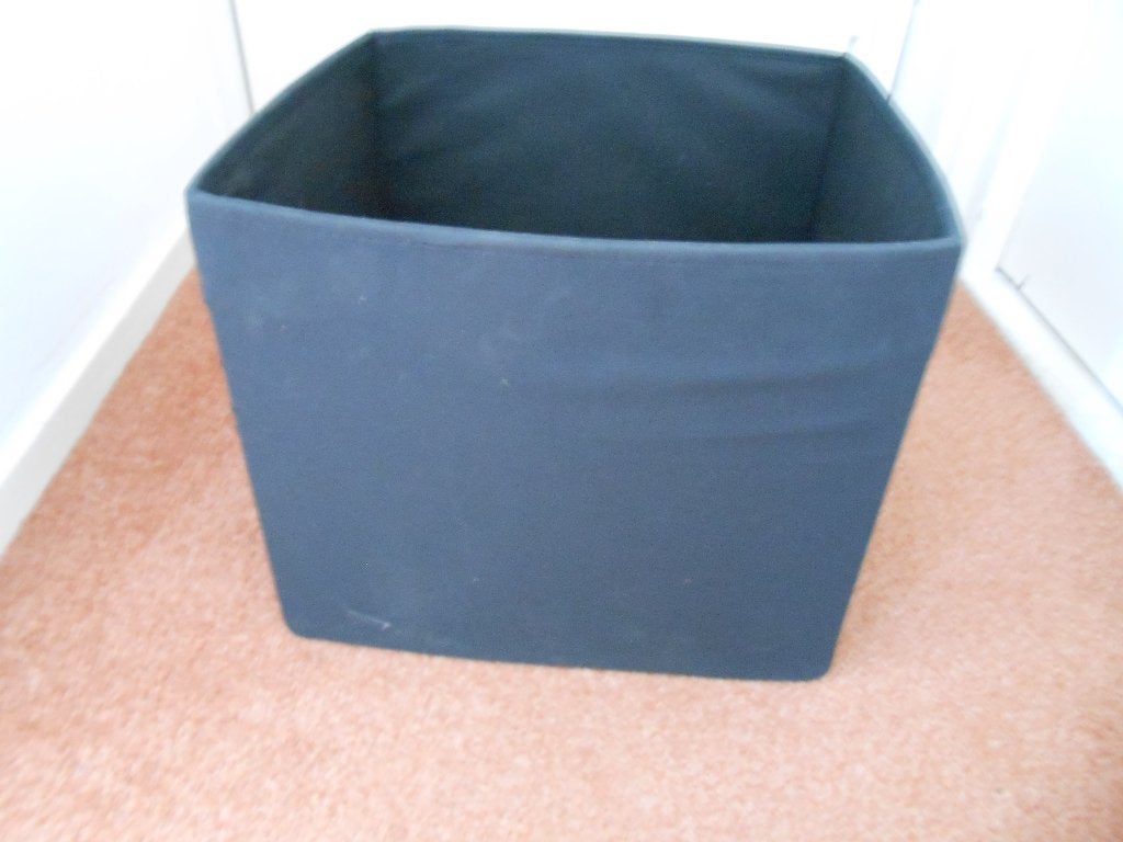 Twee Ikea Drona bakken zwart, Ophalen, Gebruikt, Opvouwbaar, Minder dan 35 cm