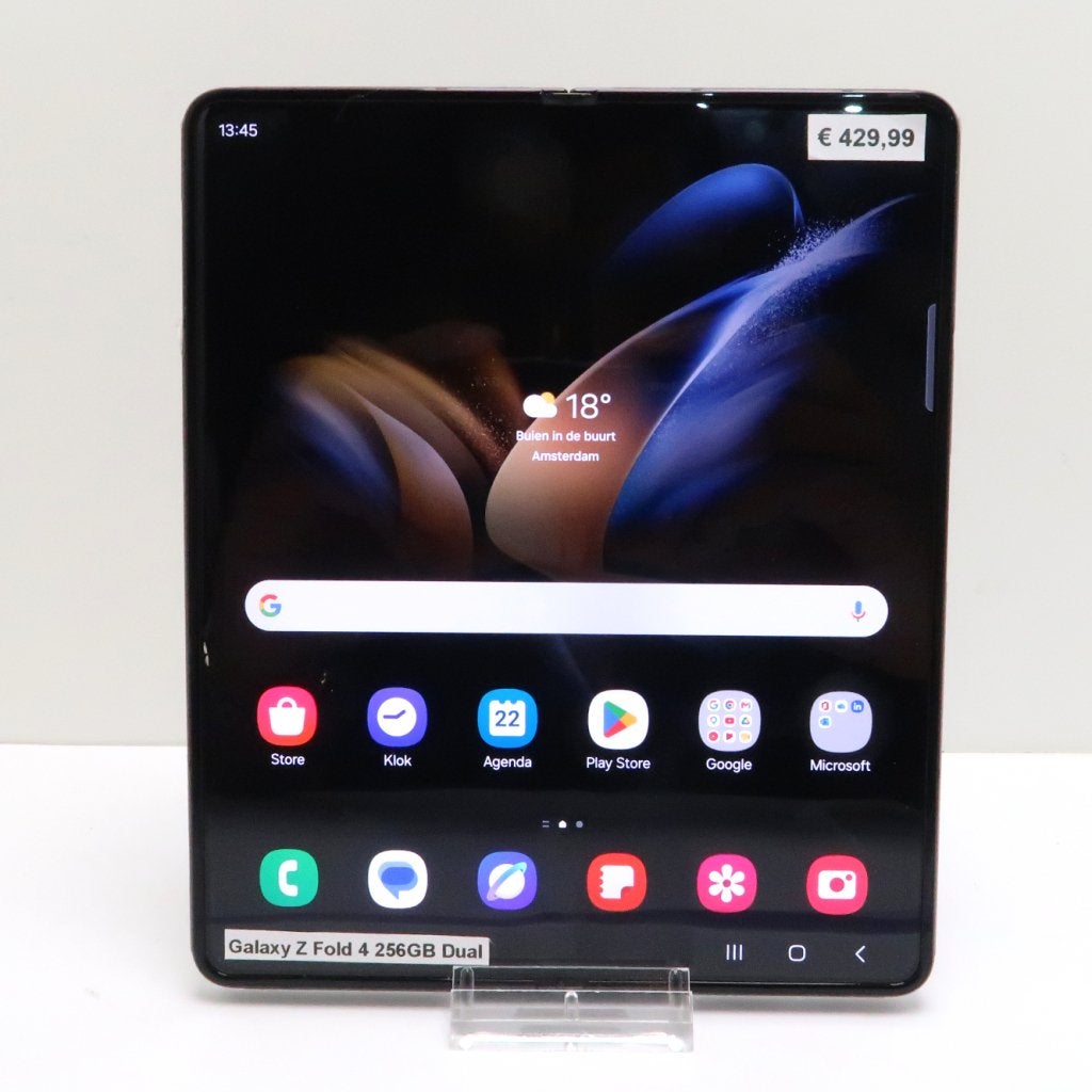 Sasmung Galaxy Z Fold 4 256GB Dual Black | Zeer Nette Staat, Telecommunicatie, Mobiele telefoons | Samsung, Samsung, Zo goed als nieuw