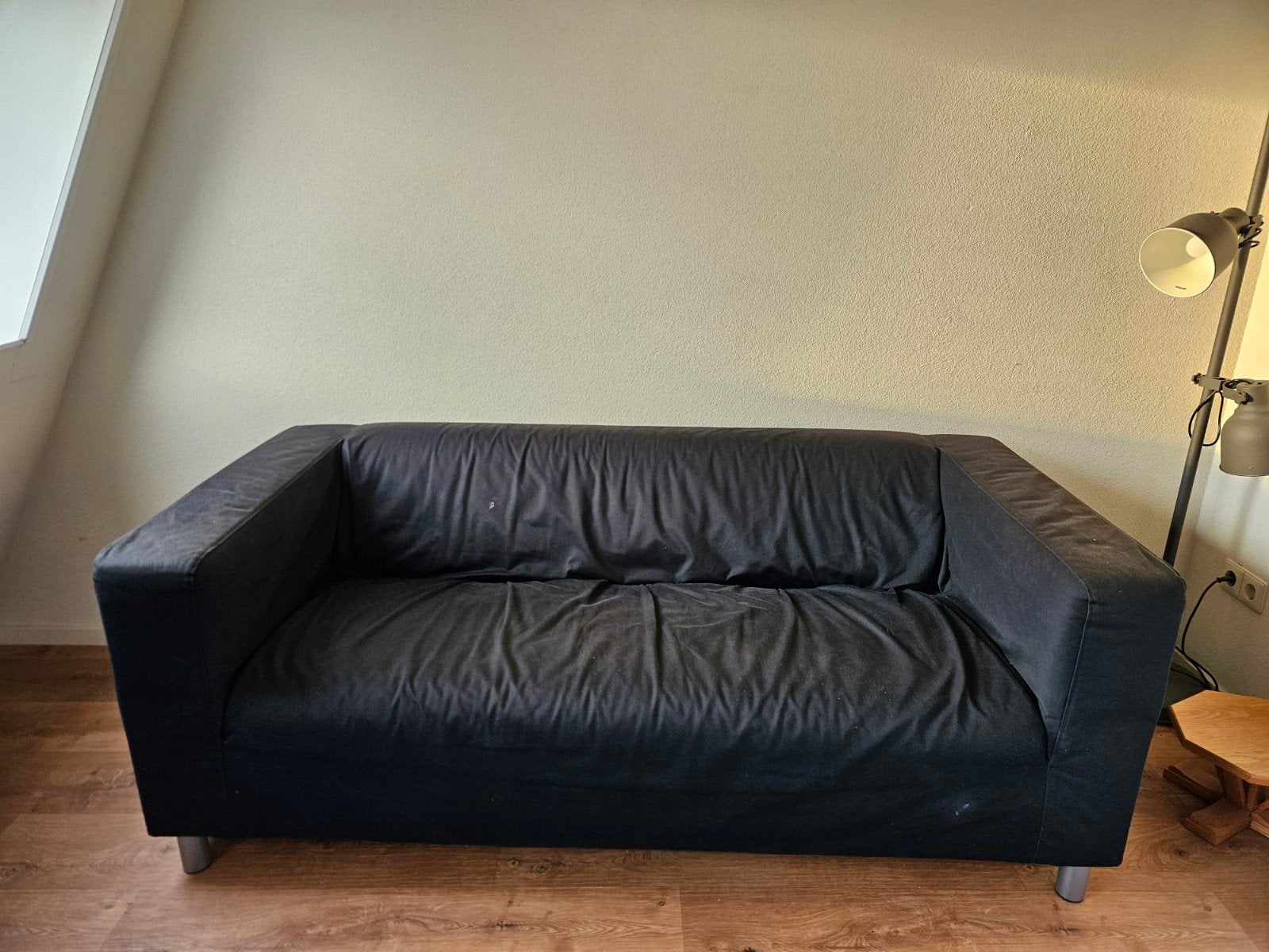 GRATIS geld, 5 euro én een gratis Klippan Ikea bank. 2 in 1!, Ophalen, Gebruikt, 150 tot 200 cm, Tweepersoons