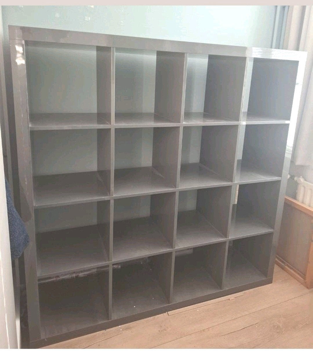 Ikea kallax/ expedit Vakkenkast grijs / antraciet, Ophalen, Zo goed als nieuw