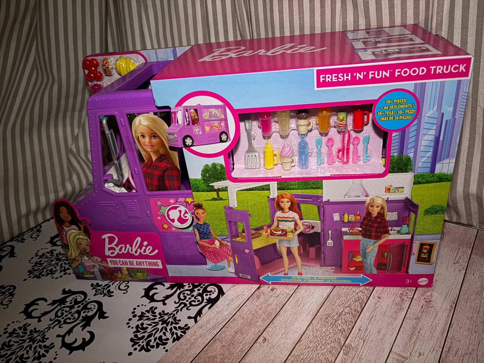 Barbie foodtruck nieuw in doos!, Ophalen of Verzenden, Nieuw, Barbie