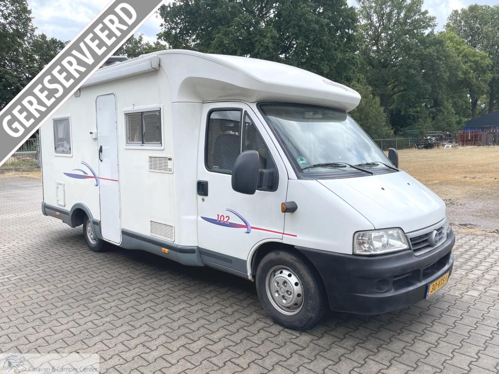 Challenger Mageo 102 met 6 gordelplaatsen, gereserveerd, Caravans en Kamperen, Campers, Ringverwarming, Treinzit, Bedrijf, Challenger
