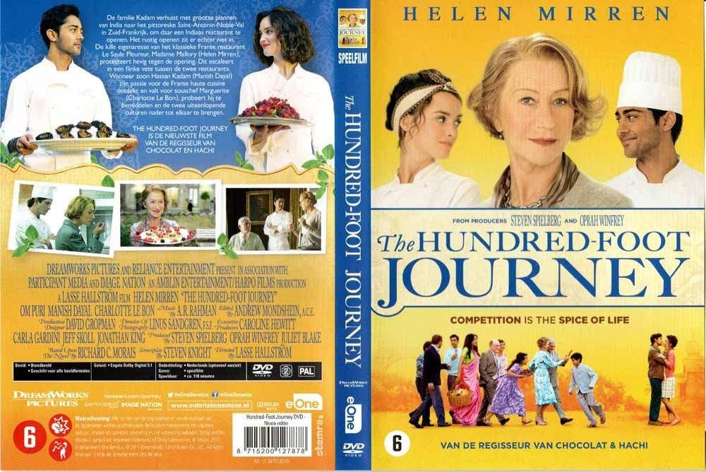 The Hundert-Foot Journey DVD met Helen Mirren, Drama, Ophalen of Verzenden, Zo goed als nieuw, Alle leeftijden