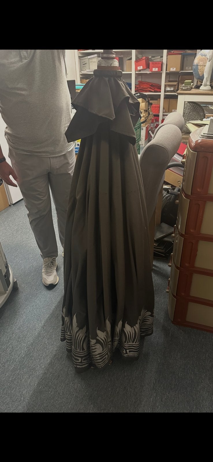 Ibiza parasol, Kleding | Dames, Gelegenheidskleding, Ophalen, Zo goed als nieuw, Zwart, Overige typen