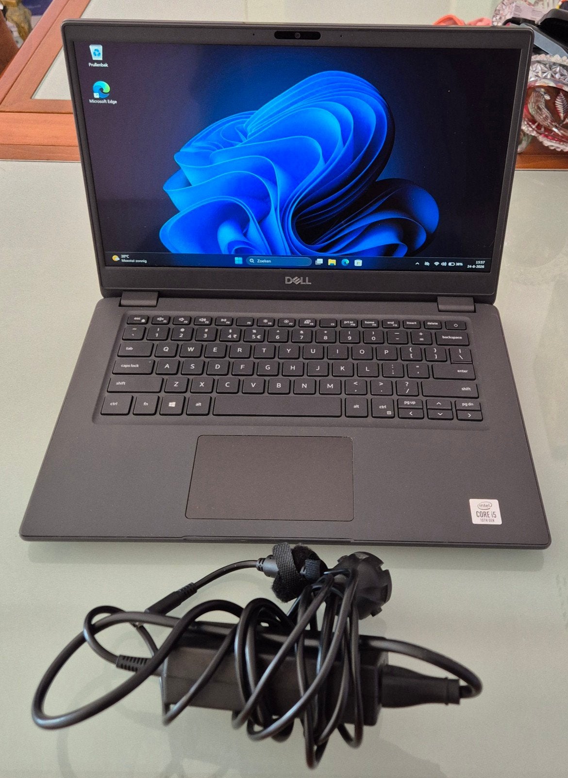 Dell latitude 3410 windows 11 met touchscherm, Ophalen, Gebruikt, Qwerty, 256GB